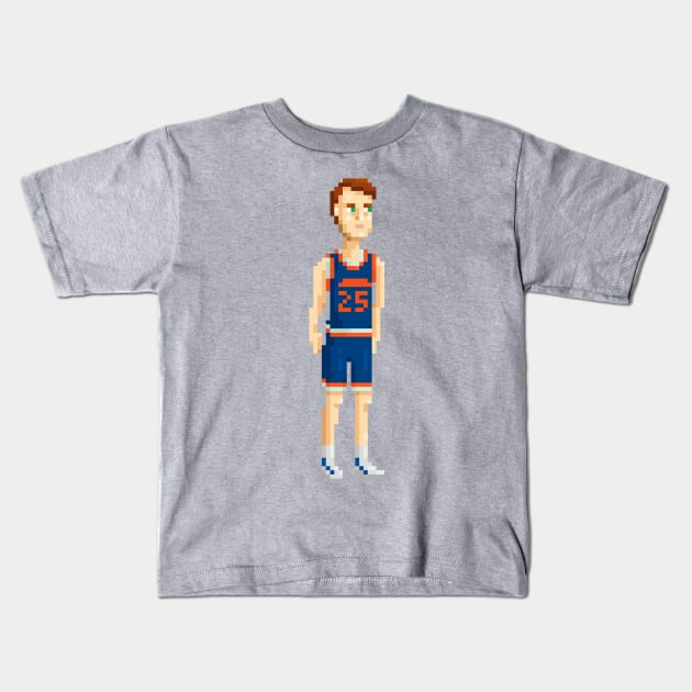 Mark Price Kids T-Shirt by PixelFaces